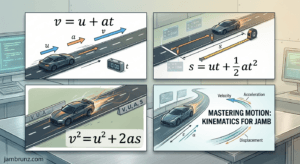 jamb physicvs equations of motion
