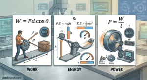 work energy power